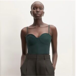 Everlane Green Women's Bustier Top